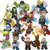 MaxPower 16 kpl Marvel Avengers Super Hero Comic Mini Figuurit Dc Minifiguuri Lahja lapsille