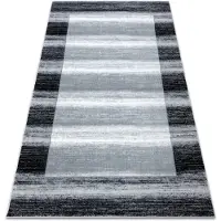 Rugsx Alfombra ARGENT - W9557 Marco, vintage, lineas gris 240x330 cm