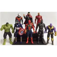 MaxPower 8 osaa Avengers Spider-Man -minifiguurit, jotka sopivat Legoon