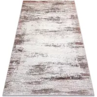 Rugsx Alfombra CORE W9775 Marco, sombreado - estructural, dos niveles de vellón, beige / rosa 140x190 cm