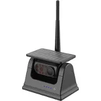 Semoic WiFi-aurinkoenergialla toimiva langaton peruutuskamera IR Nig