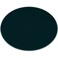 Rugsx Alfombra de lavado moderna LINDO circulo verde, antideslizante, peluda circulo 150 cm