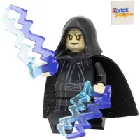 LEGO Star Wars: Keisari Palpatine -minihahmo voimapulteilla (hahmo 1,7 tuumaa korkea)