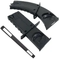 Jojomino Mukiteline autoon vasen ja oikea mukitelinesetti verhoilupaneelilla musta BMW E90 E91 E92 E93 2005-2012 51459173469 51459173463