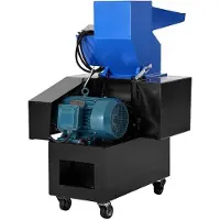 DUOKU Muovimurskain 2,2 kW--Muovinpulverointikone-Plastikkivirtauksen kapasiteetti 100–150 kg/h-380 V-50 Hz
