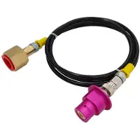 Zandona CGA320 Quick Connect Adapter Terra DUO Art to External Co2 Tank Adapter Hose Kit