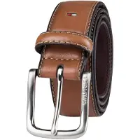 Tommy Hilfiger miesten rento farkkuvy ruskea logo 36