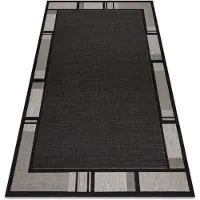 Rugsx MATTO STRING SIZAL FLOORLUX musta / hopea