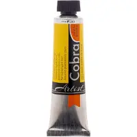 Cobra Artist Water-Mixable Oil Colour Tube Permanent Yellow Light 283