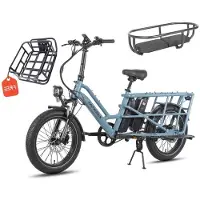 Fafrees Sähköinen cargo-pyörä - - FF20 CUV - 250 W - 48 V - 24 Ah - Sininen