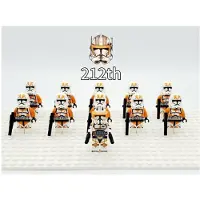 MaxPower Asenna Lego Star Wars 212th Clones Commander Cody -minihahmot
