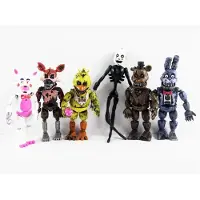 MaxPower (B) Five Nights at Freddy's Action Game Model Doll Decoration 4 kpl/setti