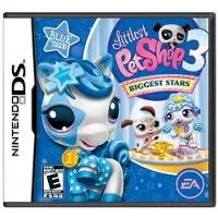 Littlest Pet Shop 3 Biggest Stars -peli, sininen joukkue (Nintendo DS)