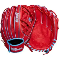 Wilson A500 11.5" Infield -lasten baseball-r pyl - oikeak tinen, punainen/sininen/valkoinen
