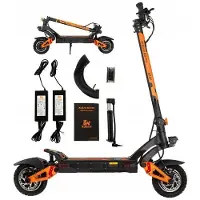 KUKIRIN G3 Pro Maastorullakone Sähköinen 2400W Moottorit Litiumakku 52V23AH 65km/h 80km Maastorenkaat 10"