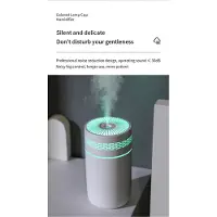 Torribaly Kannettava 250 ml:n ilmankostutin aromaterapiakostutin kotiauton USB-sumuttimelle LED-värisellä yölampunpuhdistimella-C