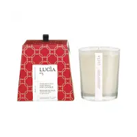 Pure Living Lucia - Soy Candle (50hrs)-Pomegranate & Redcurrant