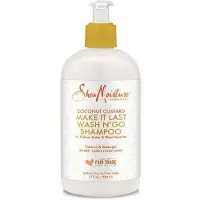 Shea Moisture Coconut Custard Make It Last Wash N'Go Shampoo 577ml