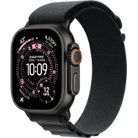 Apple Watch Ultra 3 GPS+Cellular 49 mm Musta Titaanikuori MF0X4 Suuri Musta Alpine Loop