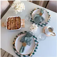 Typecat Fall Napkin Rings Set of 24, Vintage Napkin Ring for Table Setting, Handmade Rattan Serviette Rings Holder for Wedding