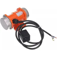 Tlily Concrete Vibrator, 220V 100W Vibration Motor with Adjustable Speed for Feeder, Shotcrete Machine, Washing Machine