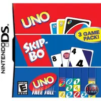 Uno/Skip-Bo/Uno Freefall - Nintendo DS