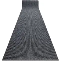 Rugsx Runner - Alfombrilla antideslizante GIN 2126 exterior, interior liverpool gris 120 cm 120x710 cm
