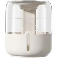 Typecat 6.8L Large Capacity Humidifier USB Double Spray Quiet Humidifier Home Dormitory Bedroom Desktop with Night Light Beige