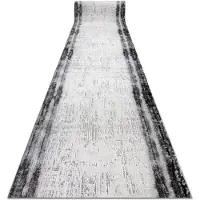 Rugsx Alfombra de pasillo TULS 51235 moderna, antracita 70 cm 70x930 cm