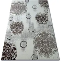 Rugsx Alfombra acrílica FLORYA 0362 beige/crema 80x150 cm