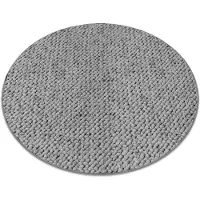 Rugsx Alfombra CASABLANCA círculo gris circulo 200 cm