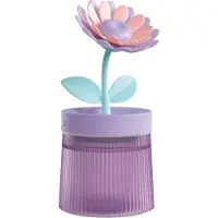 Jojomino ilmankostutin kannettava USB-aromaterapialaite sumunvalmistaja kukka-ilmankostutin violetti