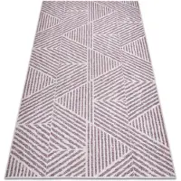 Rugsx Matto String SIZAL COLOR 47176260 zigzag, beige / punainen