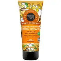 Raw Organic Organic shop DEEP NOURISHING BODY CREAM VANILLA MILKSHAKE, 150ml