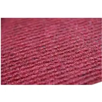 Rugsx Moqueta MALTA para Ferias, Reformas burdeos 400x600 cm