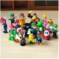 MaxPower 18 kpl Super Mario Bros Action Figuurinukke Playset Figuurilahja