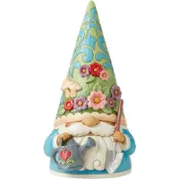 Enesco Jim Shore Heartwood Creek -puutarhatonttu sis - tai ulkok ytt n tarkoitettu hahmo, 14,5 tuumaa, moniv rinen