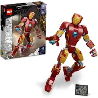 LEGO Marvel Iron Man -hahmo 76206 Ker ilykelpoinen rakennettava lelu lasten makuuhuoneen esittelymalli Avengers: Age of Ultron Infinity Saga -set