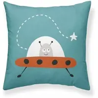 Big Buy Cooking Tyynynpäällinen - KIDS&PUUVILLA - Jalava A - Vihreä - 50 x 50 cm - Monivärinen