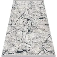 Rugsx Matto Moderni Tuls 51320 Marmori, norsunluu/sininen, 160 x 220 cm