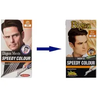 Bigen Miesten Speedy v?ri tummanruskea #103