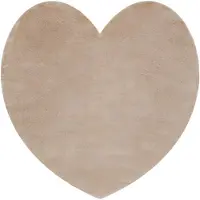 Rugsx Moderni matto SHAPE 3105 Sydän, beige
