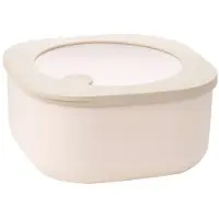 Semoic Lunch Box Refrigeratable Microwave Fresh-Keeping Box Visible Food Lunch Box Sealed Bowl Lunch Box D