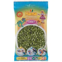 HAMA Beads Hama - 1 000 standardi MIDI -helmeä (Ø5 mm) oliivinvihreä