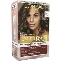 L'Oréal Tehdasvärjäys EXCELLENCE NUDES #5u-vaaleanruskea 5 u