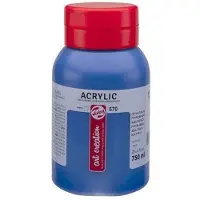 Talens Art Creation Akryylimaali - Phtalo Sininen - 570 - 750 ml - Talens
