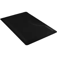 DUOKU Lattiamatto - - BS3050R12 - 1525x910x13 mm - Mattamusta - Suunniteltu pyöreille tuoleille