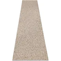 Rugsx Alfombra de pasillo TRAFFIC beige 700 110x330 cm
