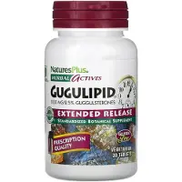 NaturesPlus Herbal Actives Gugulipid Extended Release 1 000 mg 30 Vegetaristinen Tabletti