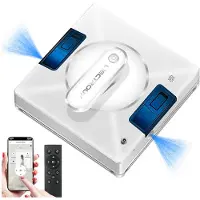 Liectroux Fönsterputsrobot - Liectroux - YW509 - Automatisk sprutning - 3800pa - Tredubbel säkerhet